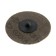Circle of abrasive grinding tundra, for drill, M8, 75 mm, P40, 5 pcs.
