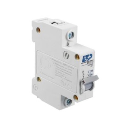 Aircraft switch VA 47-63, 1R 20A (C) 4.5ka ETP-1