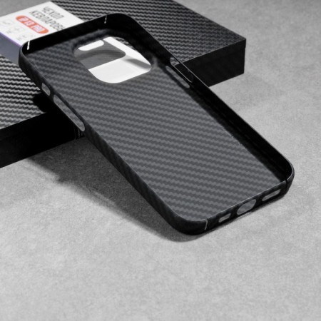 Mybit case for the iPhone 13 Pro, Kevlar, Anti -Manager, Black-4