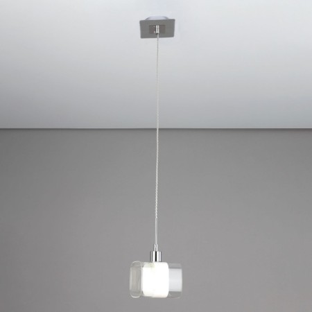Suspended Citilux “Virta” CL139010, 12x10x25 cm, 1x60W, E14, color gray-1