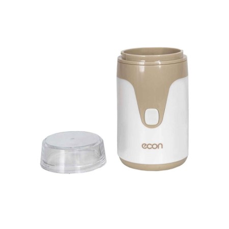 Electric coffee grinder ECON ECO-1511CG, 150 watts, 60 g, white-beige color-4