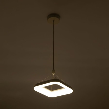 Suspended Citilux “Parker” CL225B210, 25x25x25 cm, 1x15W, LED, white color-7