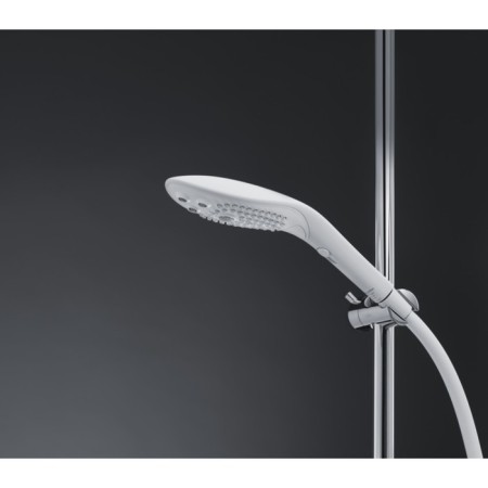 Shower noman Woman wave white-7
