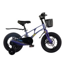 Велосипед 14'' Maxiscoo Air Pro, цвет синий карбон