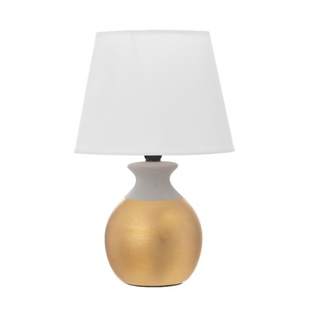 Table lamp "Given" E14 40W gray-gold 20x20x31 cm Risalux-5