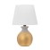 Table lamp "Given" E14 40W gray-gold 20x20x31 cm Risalux