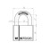 Castle of hinged Fuaro PL-2550, 50 mm, 4 Finnish keys