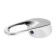 Zein mixer handle, under a cartridge of 40 mm, zinc, chromium color