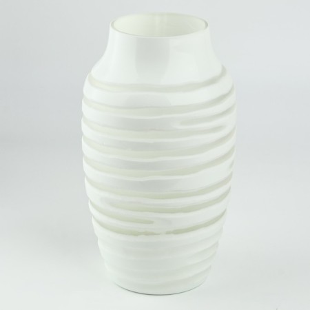 AMELIA VAZ VAZA from white glass 26 × 15 × 5 cm-1