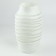 AMELIA VAZ VAZA from white glass 26 × 15 × 5 cm