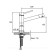 Timo Saona 2303F Sandy kitchen mixer
