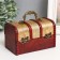 Casket wood chest with a “bindweed handle” gold 8.4x14.5x8.7 cm