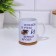 Sublimation mug "beloved grandson", with application