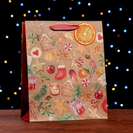 Gift package "New Year's accessories" 26 x 32 x 12 cm