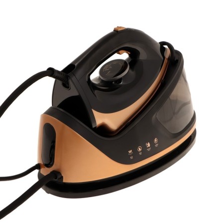 Sakura SA-3065CBK steam generator, 2400 watts, keras. sole, 1.1 l, 130g/min, black-gold-1