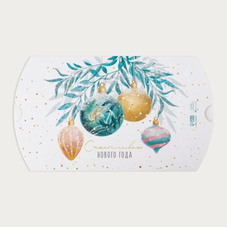 Figure team "Watercolor balls", 19 x 14 x 4 cm, New Year-2