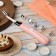 Luazon LEM-43 massage, for the face, 6 nozzles, from 2*AAA (not in set.), Pink