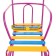 Sled "Timka 5 comfort", lilac color