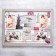 Photo frame MDF "Travel" in 6 photos 52x36 cm.