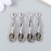 Souvenir wallet metal "spoon with mouse" 4.5x1.1 cm