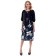 Women's dress, size 42, black color