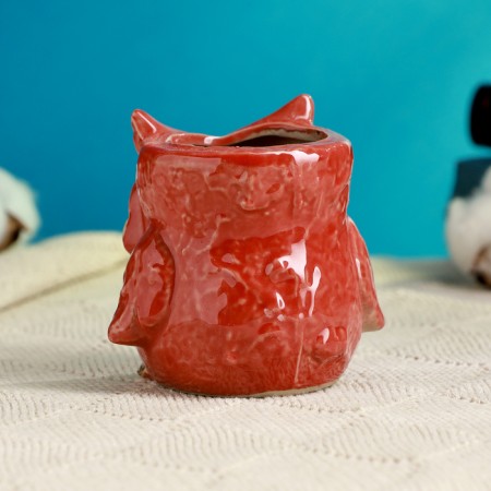 Pot "Owl" mix, 7x6.5cm, 0.1l, D-4 cm-2