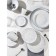 Porcelain mug Dots Nube, 270 ml, white color