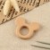 The base for the macram "mouse", 6.4 × 5.7 × 1 cm