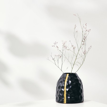 Vase for flowers interior "Gloria" 21 x 18 x 18 cm-8