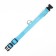 Collar with backlight, charging from USB, size XL, Osh 42-56 cm, 3 modes, blue
