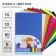 Complexed paper, with sparkles, A4, 10 sheets, 10 colors, coated, one -sided, in a bag, 80 g/m², cold heart