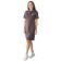 Dress-field female, size 50, brown color