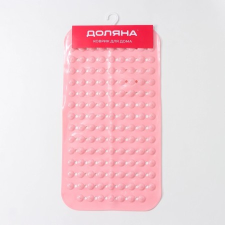 The rug is anti -slip into the bathtub on the suction cups “Bubbles”, 37 × 71 cm, color mix-11