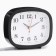 Clock - desktop an alarm clock, discrete move, 12.5 x 10.5 cm, aa