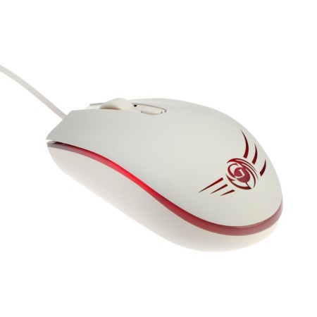 Mouse Dialog MGK-07U White Gan-Kata, game, wired, backlight, 1600 dpi, usb, white-4