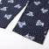 Female home set (T -shirt/pants), white/blue color, size 64