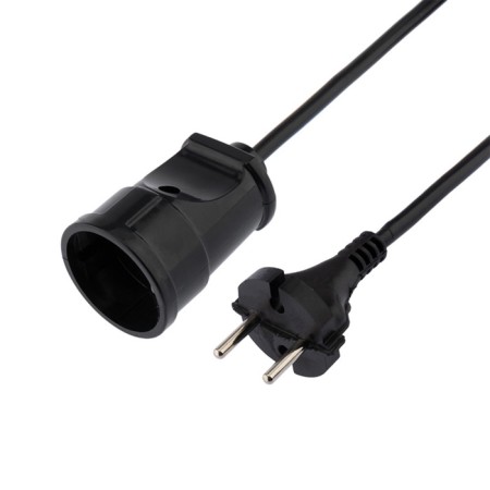 Extension cord on the Proconnect frame PVS 2x0.75, 30 m, b/s, 6 a, 1300 watts, IP20, black (made in Ros-2