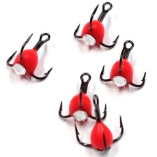The throat hook Yaman with a stone, size 14 int, the color of FC 5 pcs.