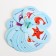 Cards on the ring for learning English "sea inhabitants", 20 cards, ring, 3+