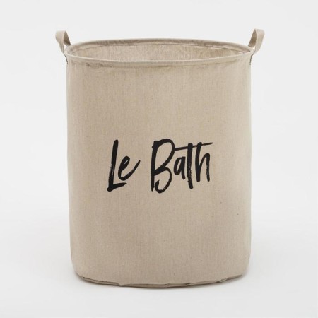 Textile Ethel basket "Le Bath", 45*55 cm-1