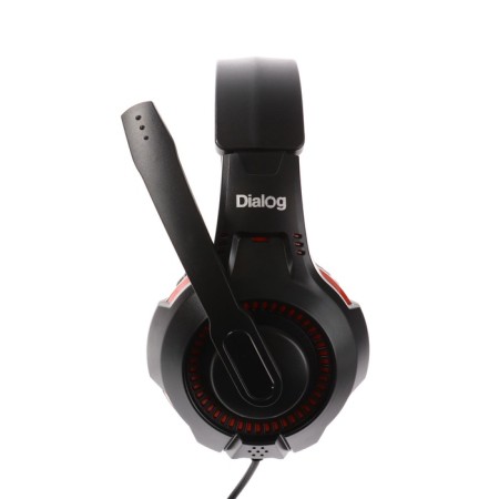 Dialog Homeline HS-M285 headphones, game, full-size, microphone, 2x3.5mm, 1.5 m, black-3