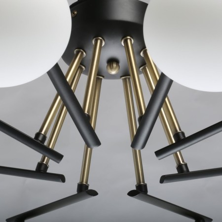 Olivia chandelier, size 74x22x74 cm, 40W 8xg9-6