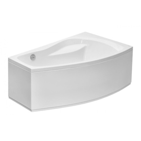 Bath screen frontal Santek "Mallorca" XL 160x95 cm, right, without drawing-1