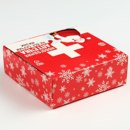 Gift set, milk chocolate in the "Pharmacy" showbox, 12 g x 24 pcs-4