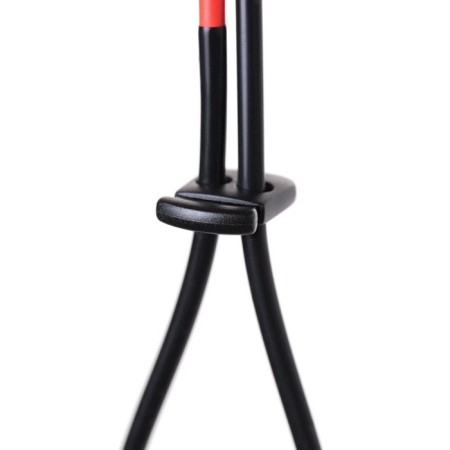 Lasso for the penis Mystim Rodeo Robin, electrical stimulation, silicone, black, 42 ​​cm-5