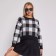 Women's sweater, black color, size 44-48