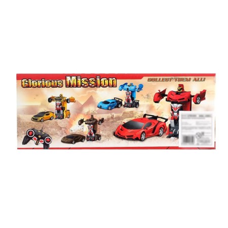 Robot Radio -controlled "Autobot", transforms, light effects, scale 1:18-7