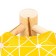 Gamak-bed for animals "Cozy", 47 x 42 x 10 cm, yellow