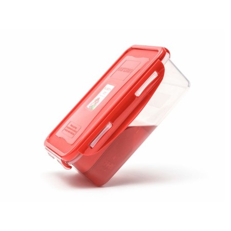 OURSSON plastic container, CP1103S/RD, red cover, 1.1 l, rectangular-2