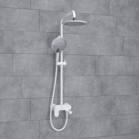 Soul system Wasserkraft a185.067.059.wm, tropical shower, shower, white-1